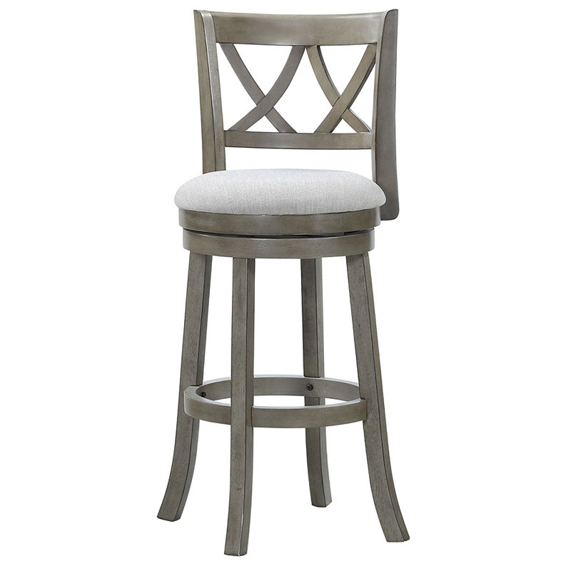 Rosalind Wheeler Luca Bar & Counter Swivel Stool & Reviews Wayfair